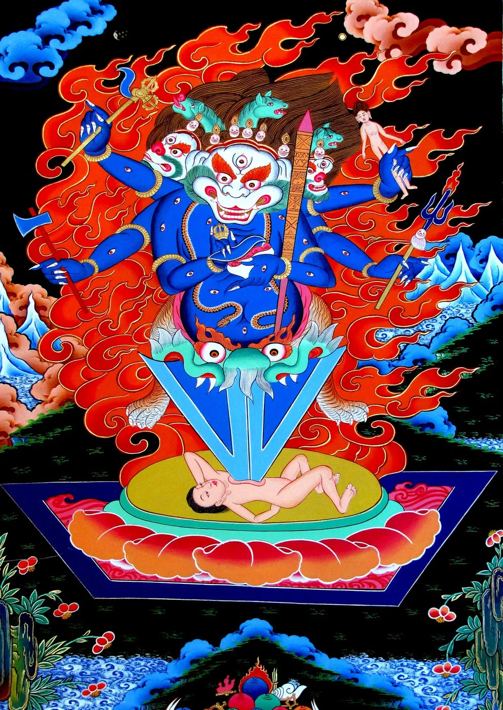 普巴金剛顯聖